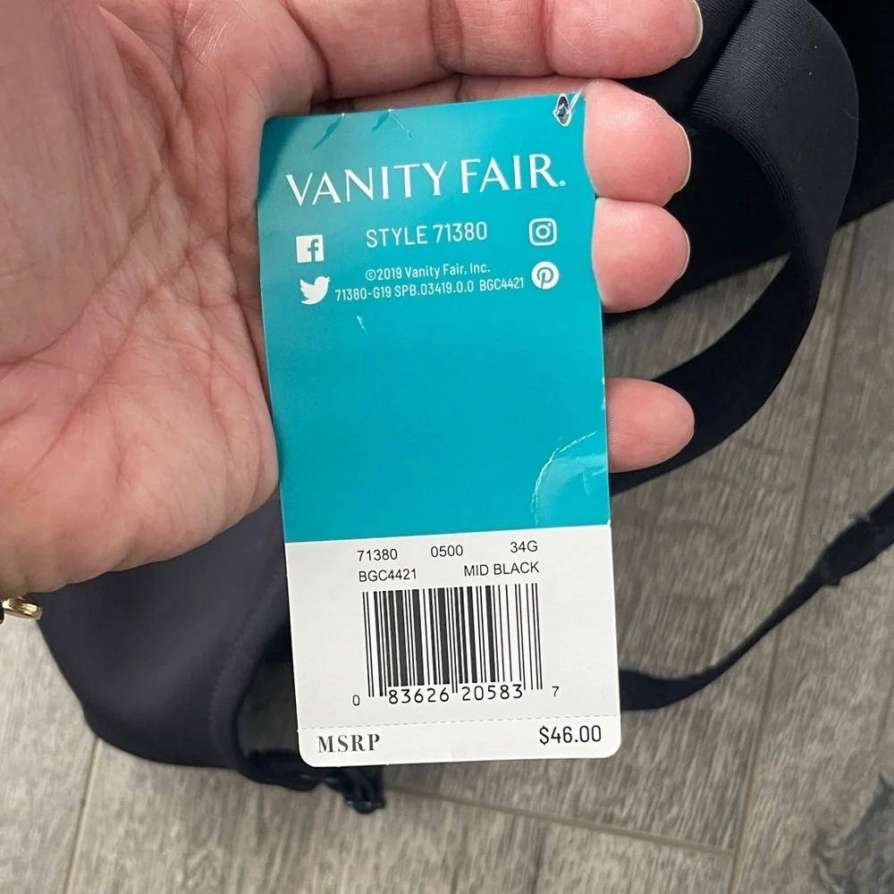 Vanity Fair sleek supportive